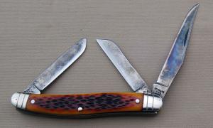 Ivoryman's Schrade USA Slim Stockman #610T, 4.000" Excellent Condition (CG)