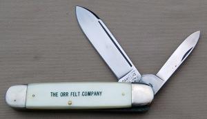 Ivoryman's Camillus 2-Blade Equal End #23, 4.250" In Very Good Condition (AY)