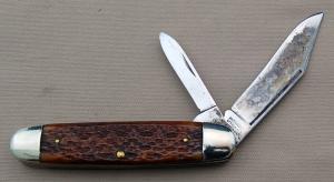 Ivoryman's Utica Kutmaster 2-Blade, 3.625" In Excellent Condition (AS)