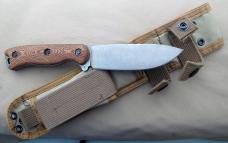 Ivoryman's Ka-Bar Becker Short Drop Point #BK16 Fixed-Blade, 9.000" In Near Mint Condition (HH)