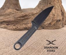 Ka-Bar Wrench Knife Forged 425 High Carbon Drop Point Blade and Handle KB1119BK