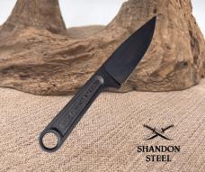 Ka-Bar Wrench Knife Forged 425 High Carbon Drop Point Blade and Handle KB1119BK