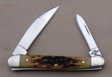 Ivoryman's Case Baby Copperhead With 5 X's 2005 Era #62109W-SS, 3.125" In Near Mint Condition (BR)