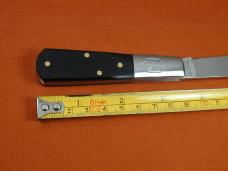 New York Knife Co Smooth Ebony Wood Barlow Knife By Cooper Cutlery Matteawan M1506E USA Made 