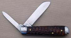 Ivoryman's Schrade CutCo 2-Blade Swell End Jack, 3.375" In Excellent Condition (GU)