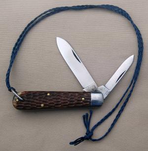 Ivoryman's Schrade CutCo 2-Blade Barehead Jack, 3.375" In Excellent Condition (GP)