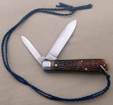 Ivoryman's Schrade CutCo 2-Blade Barehead Jack, 3.375" In Excellent Condition (GP)