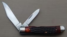 Ivoryman's Case Mini-Trapper With 6 Dots 1974 Era #6207, 3.500" In Excellent Condition (FB)