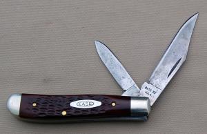 Ivoryman's Case Mini-Trapper With 4 Dots 1976 Era #6207, 3.500" In Excellent Condition (BN)