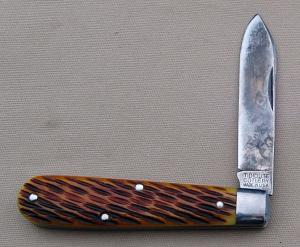 Ivoryman's GEC Tidioute Huckleberry Boys' Knife #152118B&C, 3.375" In Excellent Condition (BM)