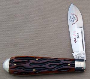 Ivoryman's Queen City 2001 North Star Blade Collectors #69 of 100, 3.750" Near Mint Condition (CX)