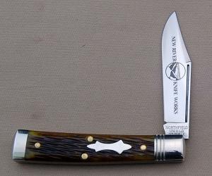 Ivoryman's New River Knife Works Northfield Liberty Knife #941125, 3.125" Near Mint Condition (CB)