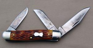 Ivoryman's GEC Tidioute Calf Roper #661317, 3.375" In Excellent Condition (BE)