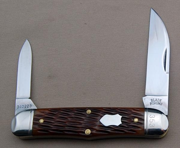 Ivoryman's GEC Blade Forums SFA Camel Back Congress #340223, 3.750" In Near Mint Condition (EX) Ivoryman's GEC Blade Forums SFA Camel Back Congress #340223, 3.750" In Near Mint Condition (EX)