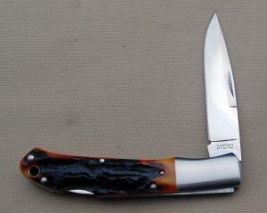 Ivoryman's Moki Kronos Lockback Made In Japan #VG-10, 3.625" In Near Mint Condition (DK)