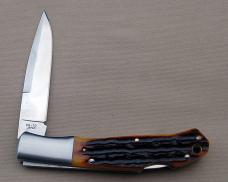 Ivoryman's Moki Kronos Lockback Made In Japan #VG-10, 3.625" In Near Mint Condition (DK)