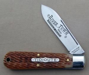 Ivoryman's GEC Tidioute River Town Single Jack #862125, 3.875" In Near Mint Condition (GJ)