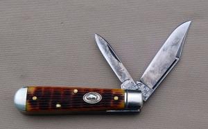 Ivoryman's Cripple Creek By GEC Lick Creek Boys Knife, 3.000" In Excellent Condition (J)