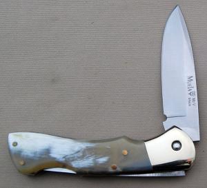 Ivoryman's Muela Drop Point Lockback Made In Spain, 4.125" In Near Mint Condition (CP)