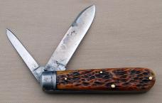 Ivoryman's Challenge Cutlery 2-Blade Barehead Jack, 3.500" In Excellent Condition (AJ)