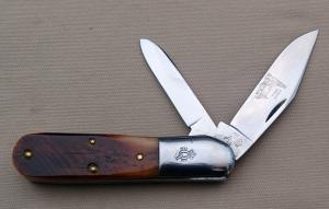 Ivoryman's Queen 2-Blade Barlow #139, 3.500" In Near Mint Condition (AI)