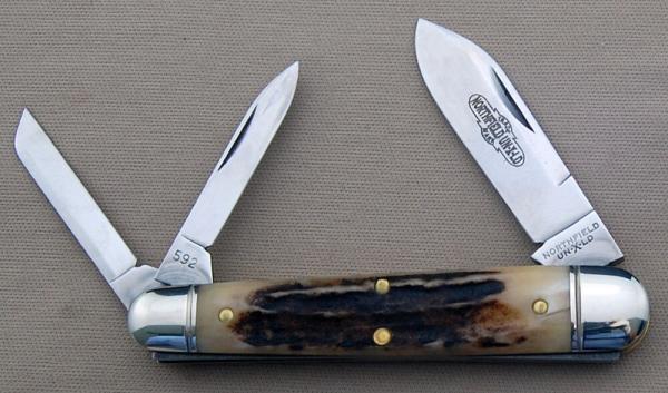 Ivoryman's GEC Northfield UN-X-LD Shaffer Farm Whittler #592322, 3.500" In Near Mint Condition (FM) Ivoryman's GEC Northfield UN-X-LD Shaffer Farm Whittler #592322, 3.500" In Near Mint Condition (FM)