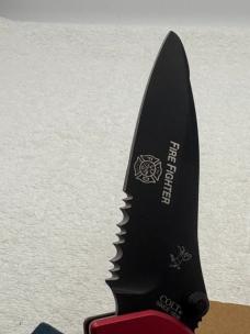 Colt Fire Fighter / Police Rescue Knife By United Cutlery Brands  Assisted Open Made In USA