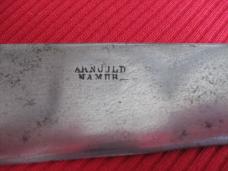RARE Antique 1800's BELGIAN PickLock MACHETE Switchblade