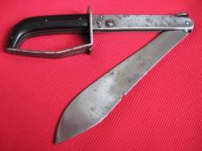 RARE Antique 1800's BELGIAN PickLock MACHETE Switchblade