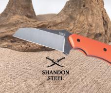 CRKT S.P.I.T. Fixed Blade Knife w/Sheath Orange Handle EDC Folts Design 2399