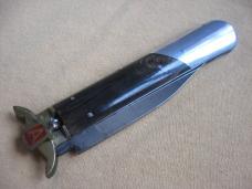 Vintage India Dagger Switchblade Knife - 10 1/8"