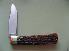 GREAT EASTERN TIDIOUTE 421125LB MISSOURI TRAPPER LOCKBACK ANTIQUE YELLOW JIGGED BONE $230 EACH