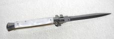 NEW FRANK BELTRAME 11" DAGGER BLADE ACRYLIC PEARL ITALIAN STILETTO