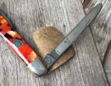 Fight’n Rooster Melon Tester / Fruit Knife - Germany Red Derby / Heart Shield