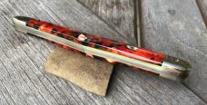 Fight’n Rooster Melon Tester / Fruit Knife - Germany Red Derby / Heart Shield