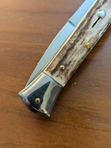 FRANK BELTRAME 28CM-11" BAYONET BLADE STILETTO STAG HORN...NEW 