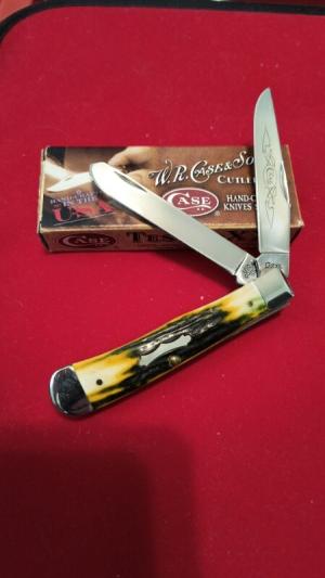 2009 Green Stag Trapper in original box 