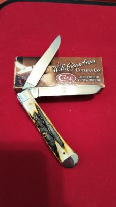 2009 Green Stag Trapper in original box 