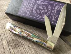 Queen Cutlery Titusville, PA - Reverse Peanut #14 Abalone