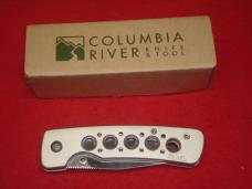 Columbia River CRKT 6602 Red Dog Small Linerlock Folding Pocket Knife New in Box