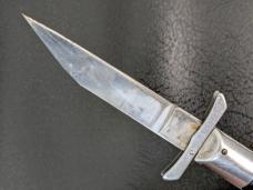 Vintage Rizzuto Estileto Milano Switchblade Batwing Guard