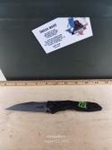 Kershaw 7650 Launch 13 AUTO Folding Knife 3.5" Two-Tone CPM-154 Wharncliffe Blade