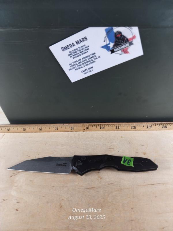 Kershaw 7650 Launch 13 AUTO Folding Knife 3.5" Two-Tone CPM-154 Wharncliffe Blade