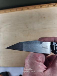 Kershaw 7650 Launch 13 AUTO Folding Knife 3.5" Two-Tone CPM-154 Wharncliffe Blade