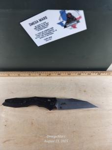 Kershaw 7650 Launch 13 AUTO Folding Knife 3.5" Two-Tone CPM-154 Wharncliffe Blade