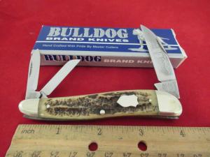 Bulldog Brand Amber Bone Whittler