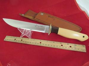 Bark River Ivory Micarta Fixed Blade 