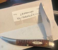 CASE LARGE TOOTHPICK RED BONE U.S.A.