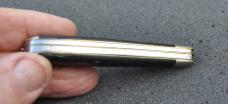 J.Wiss & Son Newark NJ 2 Blade Folder 3 1/2" Closed Made After 1880 Tight Loud Snap Both Blades