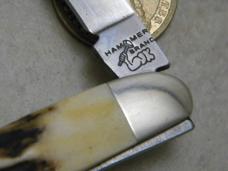 Hammer Brand New York Knife Co Stag Muskrat Knife